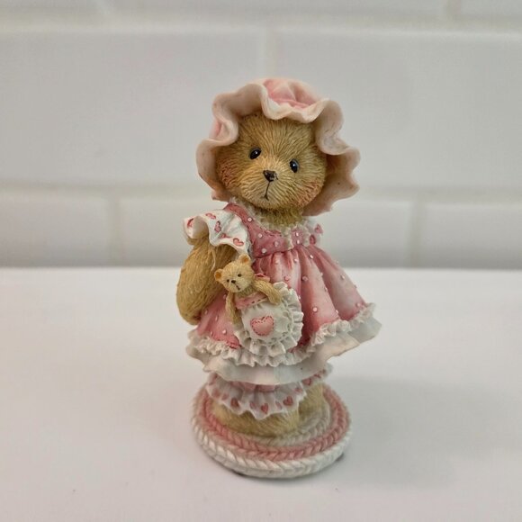 Vintage Cherished Teddies  Holding Onto Someone Special Cust Apprec 1993 - Picture 1 of 3